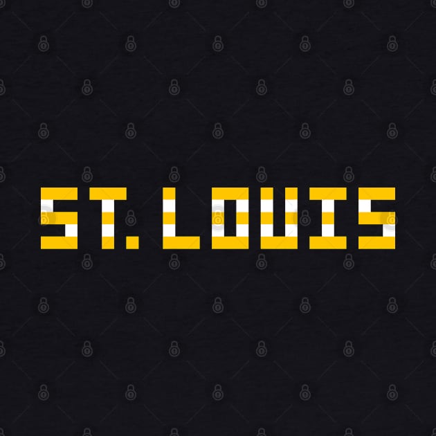 Pixel Hockey City St Louis 2018 3rd Jersey by gkillerb